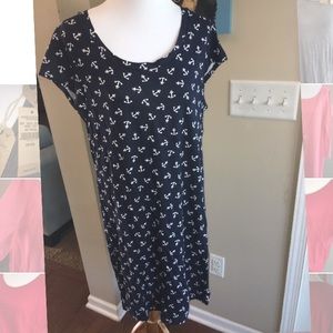 Old Navy Anchor Dress XL